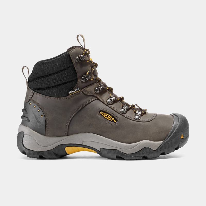 Keen Revel III Mens Hiking Boots Dark Brown Online (5924-OIHDW)